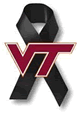 Virginia Tech ribbon